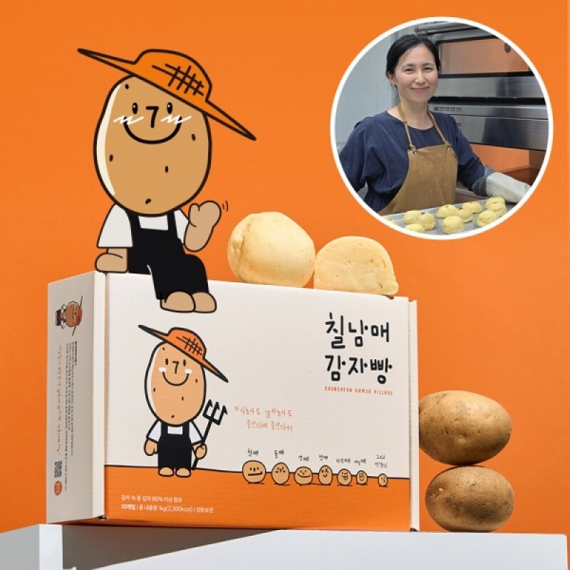 강원더몰,[라이브특가]칠남매감자빵10개입